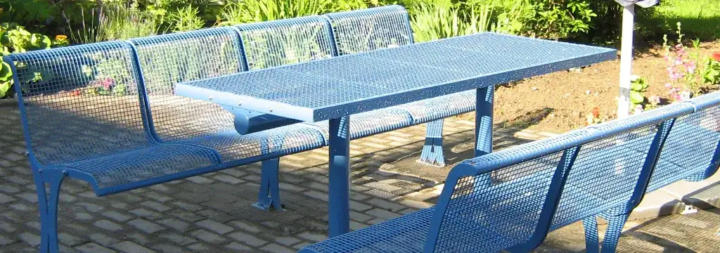 Jung Parkmöbel – Fertigung in Talheim